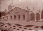 Lokomotivstallet vid Brösarp.
Lokstallet färdigställdes 1900.