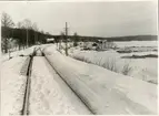 Trafikplats anlagd 1878. Envånings stationshus i tegel.