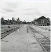 Fagerhults station år 1959-09-01 vid nedläggning av bandelen Sandbäckshult-Fagerhult