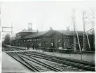 Falköping Central, exteriör av stationshuset taget från söder.