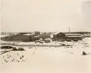 Gävle maskinverkstad vid Nynäs omkring år 1903. Gävle - Dala Järnväg, GDJ.