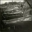 Gävle, brobygge över Gavleån 1955-1957.