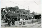 HNJ lok 42 vid Halmstad station.