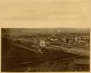 Stationen anlades 1874. 1934 ombyggdes stationshuset.