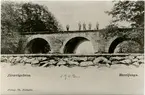 Järnvägsbro i Herrljunga omkring 1902.