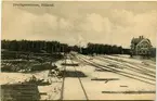 Stationen anlades 1902. Tvåvånings stationshus i trä. Mekanisk växelförregling.