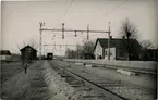 Stationen anlades 1856, den har sedan tillbyggts i början av 1900-talet