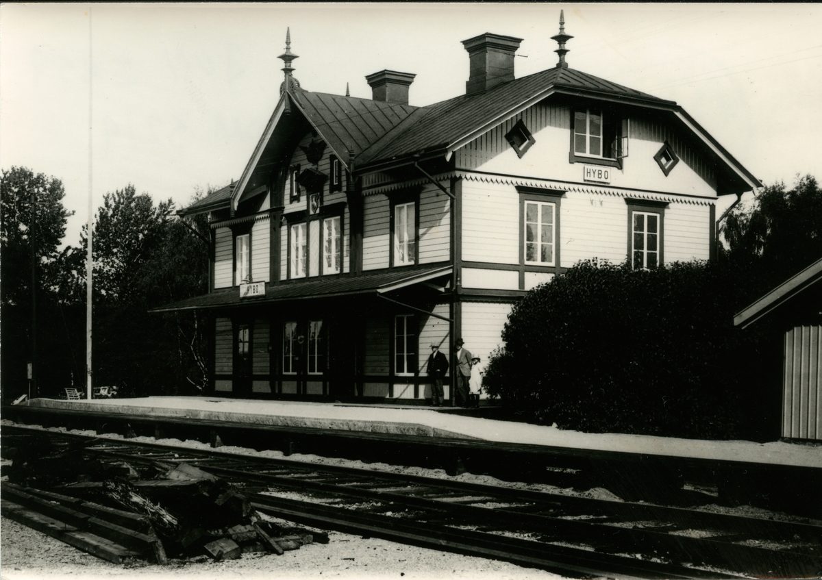 Järnvägsstationen Hybo