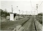 Bangården vid Igelstorp station.