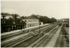 Statens Järnvägar, SJ  Katrineholm station 1920-talet