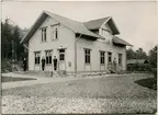 Knäred järnvägsstation.