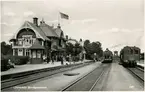 BAJ 71, GBJ motorvagn
Kiosken flyttades 1937 till stationshus+hotellet