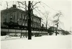 Från bandelen Linköping-Kingstorp ( 891mm) . Här i Linköping på bron över ån.