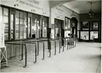Lund, stationshuset, vestibulen.
Stationshuset ombyggt 1924