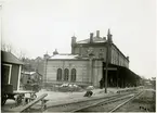 Lunds stationshus--från nordväst.
Stationshuset ombyggt 1924
