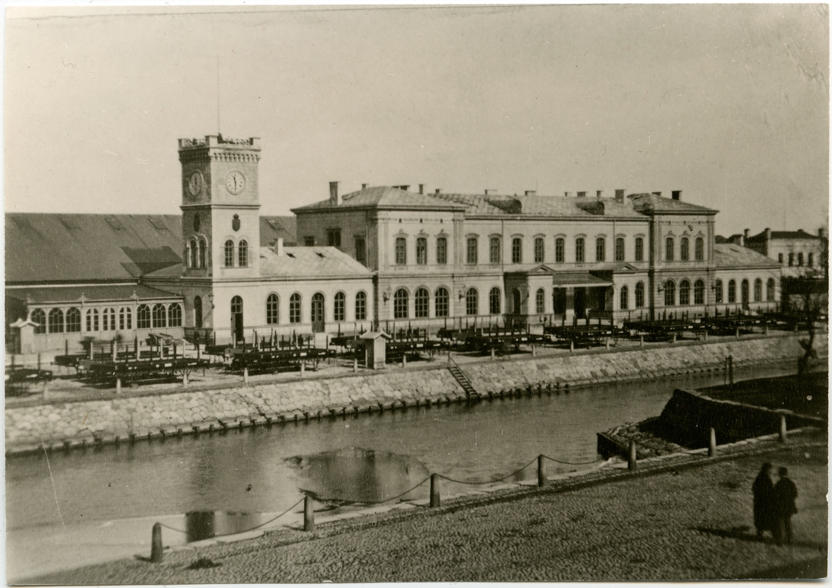 Malmö Central järnvägsstation.