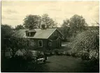 Stinsbostaden i Nässjö 1935. Huset flyttades till Hembygdsparken 1957.