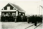Invigning av Rumskulla station.
