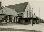 Sundsvall Central järnvägsstation, gatusidan.