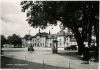 Uppsala Central järnvägsstation, gatusidan.