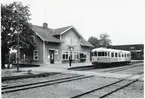 Åseda station. Statens Järnvägar, SJ YP 874.