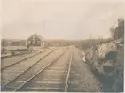 Ömmeln station. Åmål-Årjäng Järnväg, ÅmÅJ. Håll- och lastplats anlagd 1928.