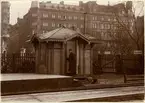 Verkmästare V.A.F. Ahlberg vid Stockholm Central.