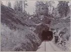 Tunneln vid Svängsta på linjen mellan Karlshamn - Vislanda