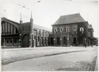 Göteborgs centralstation med banhall, sydvästra delen