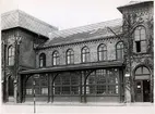 Göteborg s centralstation. Äldre fönsterparti mot Drottningtorget, ändrat våren 1946 enligt ritning. Bbr. E. 21838