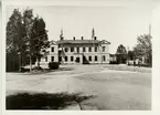 Härnösand stationshus efter ombyggnaden.