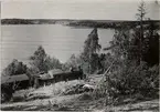 Linjen mellan Kallhäll - Enköping. Elektrifiering 1947.