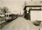 Statens Järnvägar  SJ Y7 1213 + 1250, Karlsborgs Järnvägsstation.