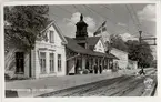 Katrineholm. Järnvägsstationen.