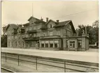 Laxå station och hotell.