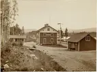 Vy vid Ramsjö stationshus