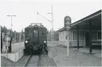 Stockholm-Roslagens Järnväg, SRJ RB 33 på Rydbo station, den 28 september 1990.