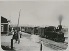 Smålands Anneberg station, midsommar 1916