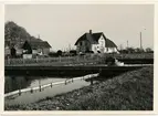 Säby Station  vid nedläggning av bandelen Billesholm - Landskrona 1960-05-29.