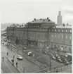 Stockholms Central med Stadshuset i bakgrunden.