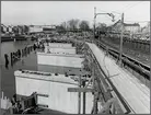 Spårarbeten Stockholm Central- Stockholm Södra.
Norra Järnvägsbron mellan Stockholm C (Tegelbacken) och Riddarholmen.