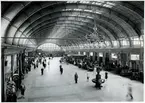 Stockholms central, stora hallen.