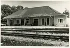 Upplands Väsby station midsommarafton 1961.