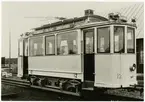 Uppsala spårvägar, spårvagn 12.