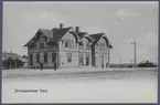 Järnvägsstationen i Vara.