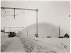 Statens Järnvägar, SJ, Snöslunga i arbete.