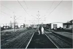 Stationen öppnad 1879. Fram till 1891 namnet var Nordanö. Ombyggd i mitten av 1930-talet. Förstatligades 1945. Järnvägen elektrifierades 1956.