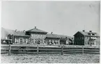 Ånge station och hotell.