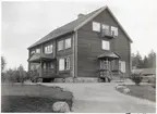 Storuman hotell, ritat av SJ:s arkitekt Folke Zettervall år 1920