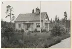 Stationshus i trä. hållplats, trafik hållplats 1958, hållplats upphör 1965.
